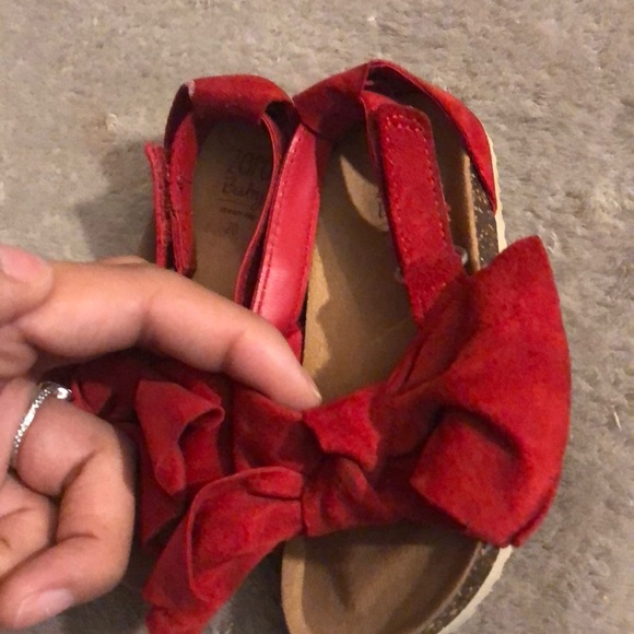 Zara baby girl suede sandals - Picture 2 of 5